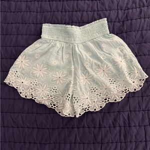 Abercrombie kids eyelet shorts